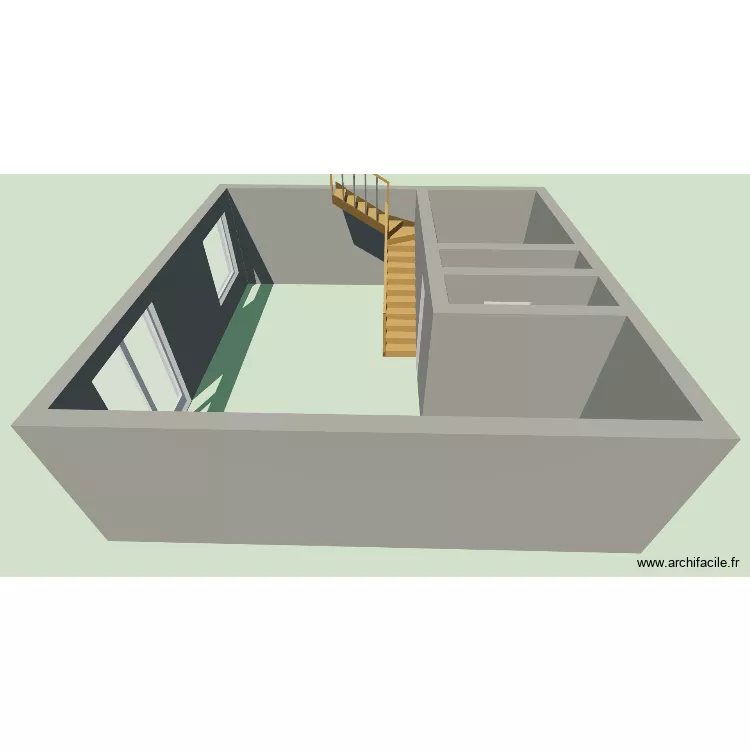 Plan pour projet Rhinov. Plan de 1 et 7 m² Plan pour projet Rhinov. Plan de 1 et 7 m²