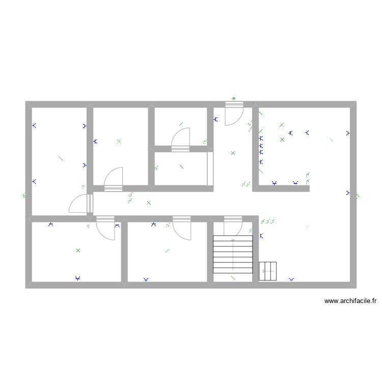 Posn Dany. Plan de 0 pièce et 0 m2
