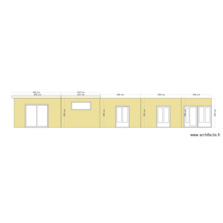 extension 2. Plan de 0 pièce et 0 m2
