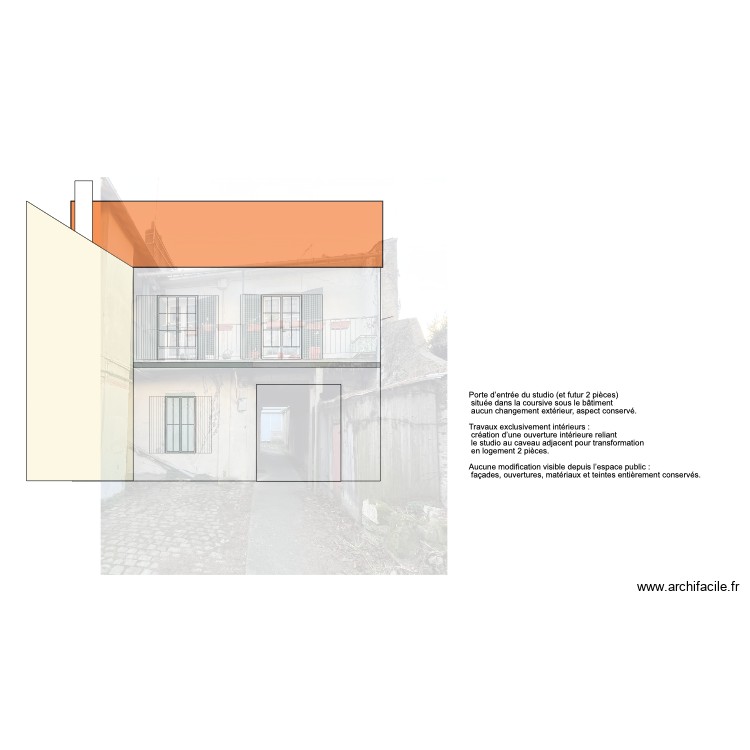 DPC4 - Fa&ccedil;ade EST. Plan de 0 pièce et 0 m2