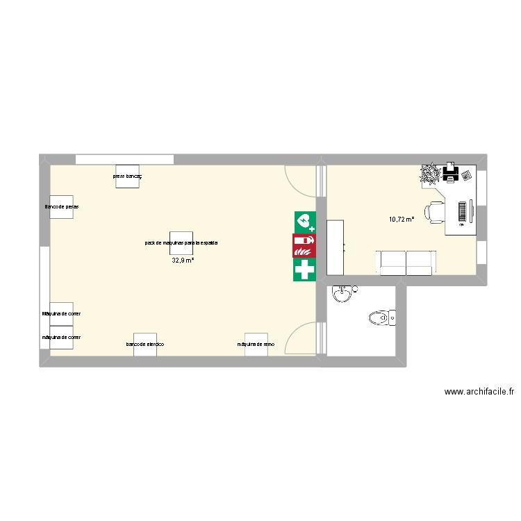 fol. Plan de 0 pièce et 0 m2