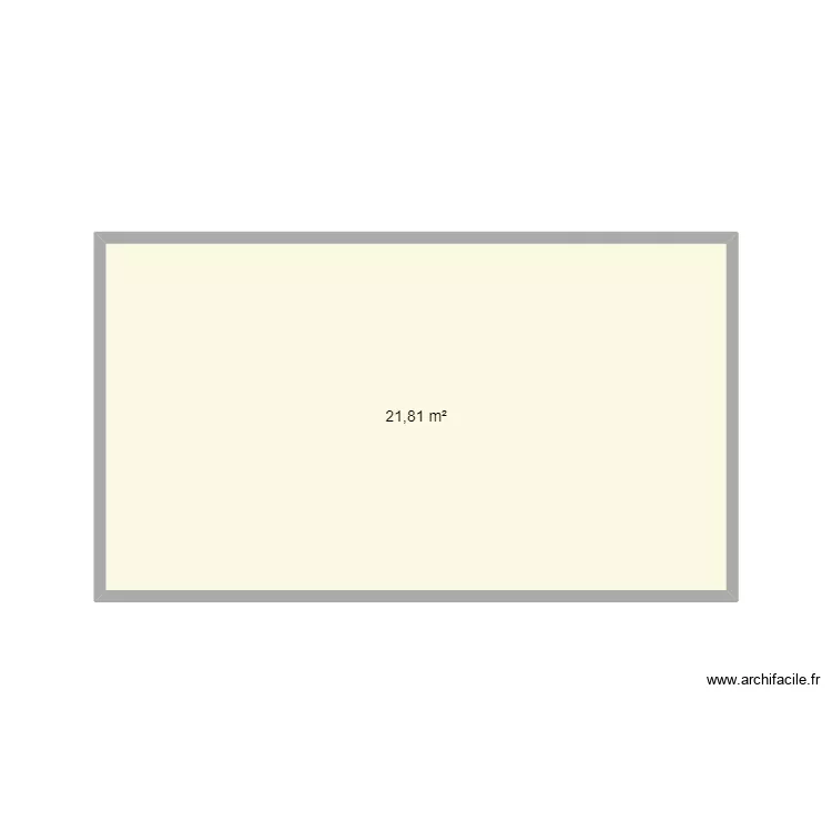 facade nord. Plan de 