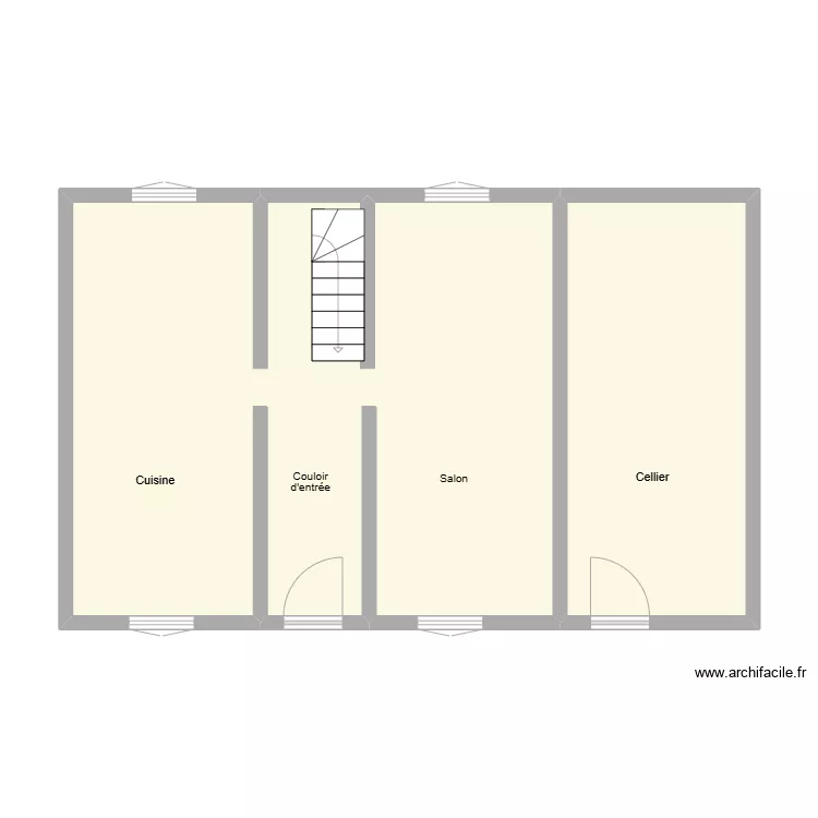 KUPIEC Existant. Plan de KUPIEC Existant. Plan de