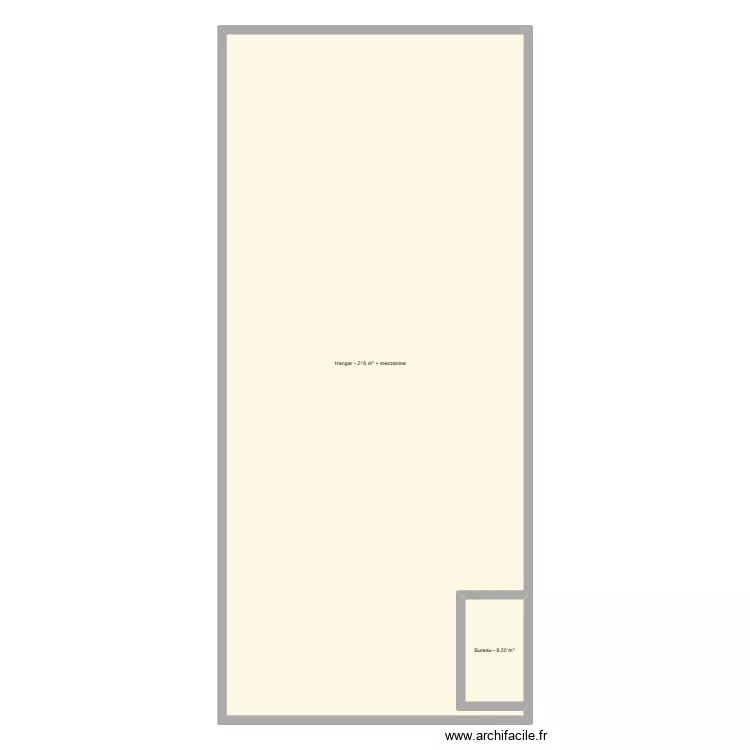 Bâtiment B - Croquis - DESPOINTES. Plan de 2 et 228 m² Bâtiment B - Croquis - DESPOINTES. Plan de 2 et 228 m²