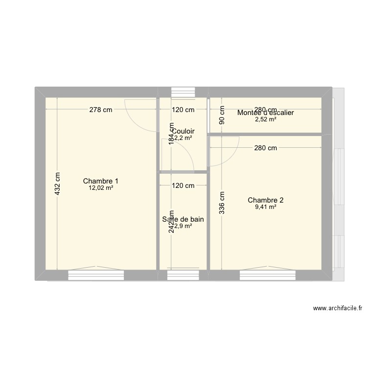 Buy avec étage. Plan de 0 pièce et 0 m2