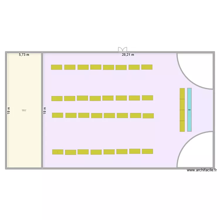 AGORA 01. Plan de 2 Pièces et 645 m² AGORA 01. Plan de 2 Pièces et 645 m²
