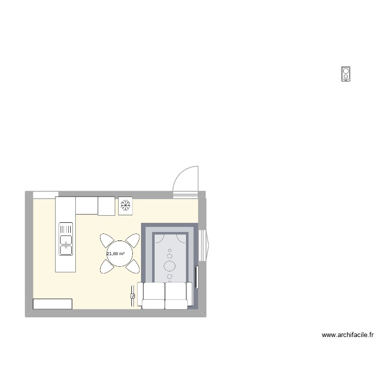Appart 2. Plan de 0 pièce et 0 m2