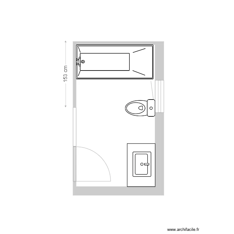 Marsault vers. Baignoire. Plan de 