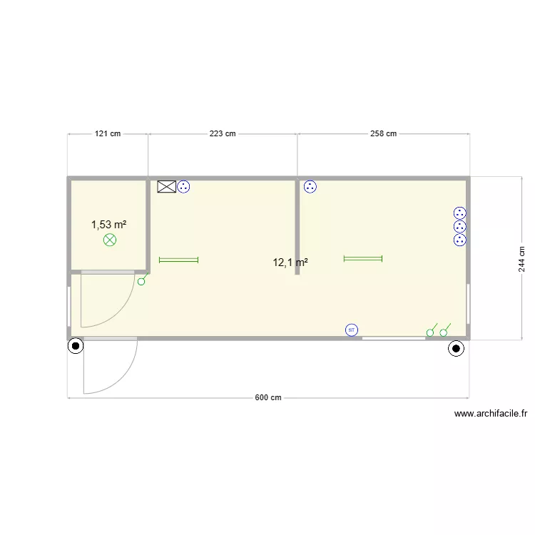 Wave Donuts. Plan de 