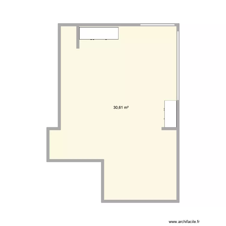 hhjkb. Plan de 1  et 31 m²