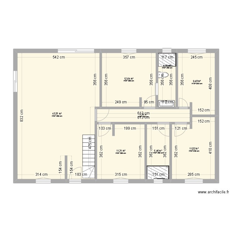 Plan 2. Plan de 0 pièce et 0 m2