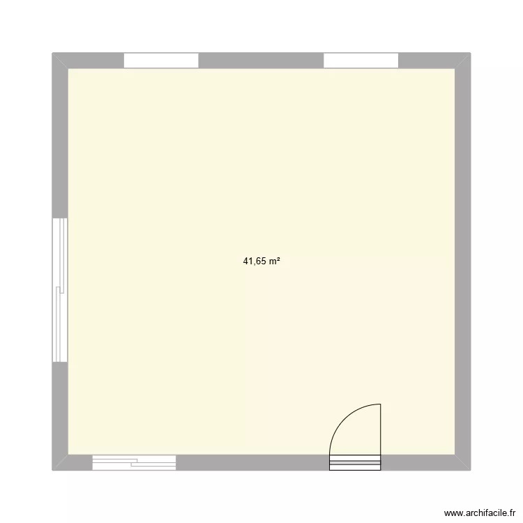 loft. Plan de 