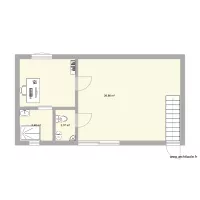 Gite 2, rez de chaussée