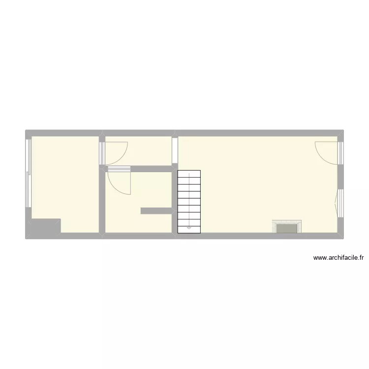 HANNIER - DUCLAIR. Plan de 