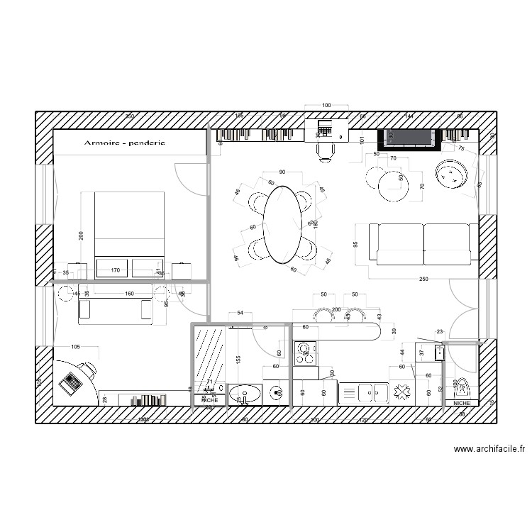 AGENCEMENT EX9. Plan de 0 pièce et 0 m2