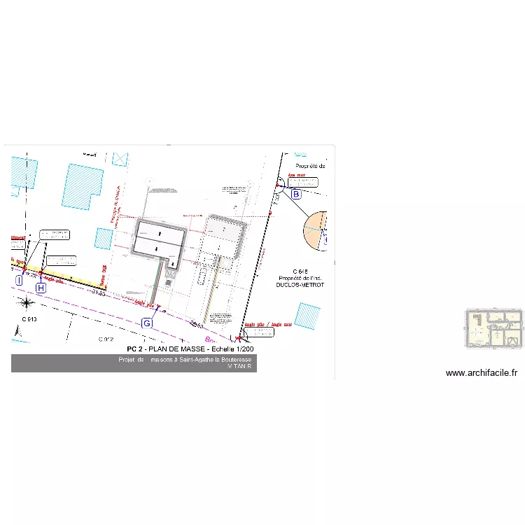 plan tanir face nord. Plan de 8 et 237 m² plan tanir face nord. Plan de 8 et 237 m²