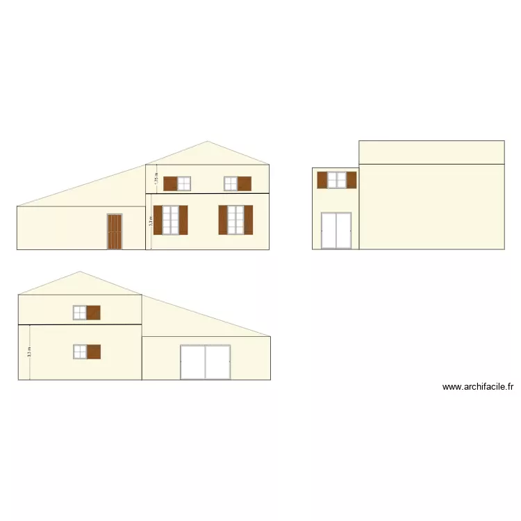gaillan. Plan de gaillan. Plan de