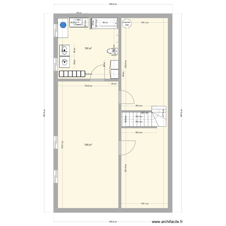 sous sol jf part 1. Plan de 0 pièce et 0 m2