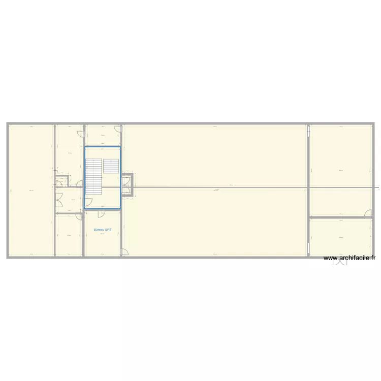 bat A etage 1 &eacute;volution 01 2024. Plan de 