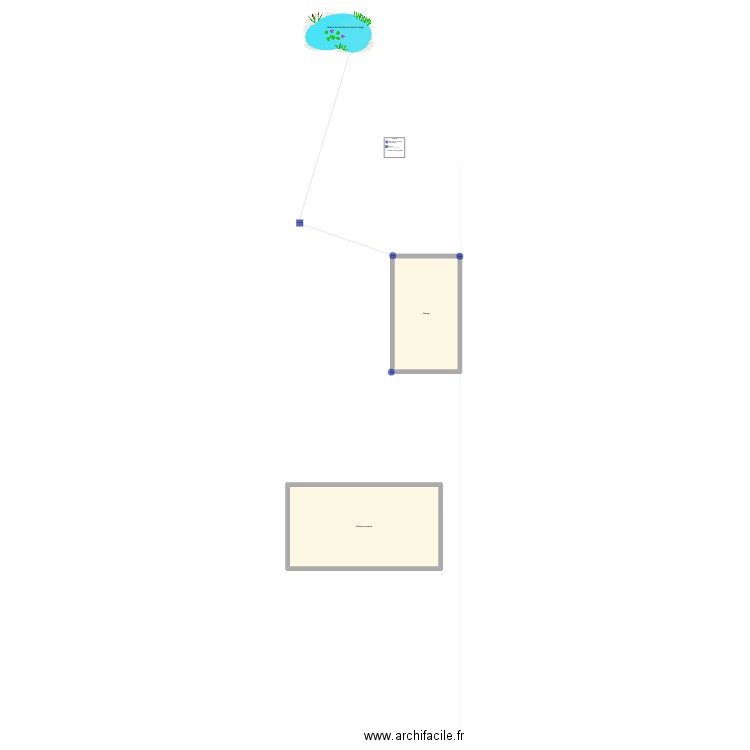 Évacuation Eaux Pluviales. Plan de 0 pièce et 0 m2