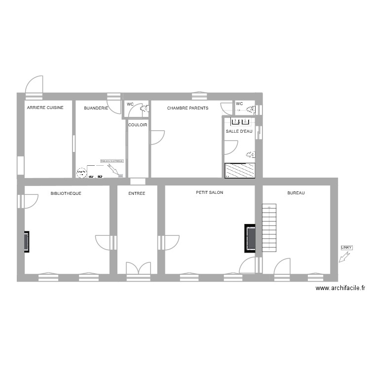 Batiment A + B. Plan de 0 pièce et 0 m2