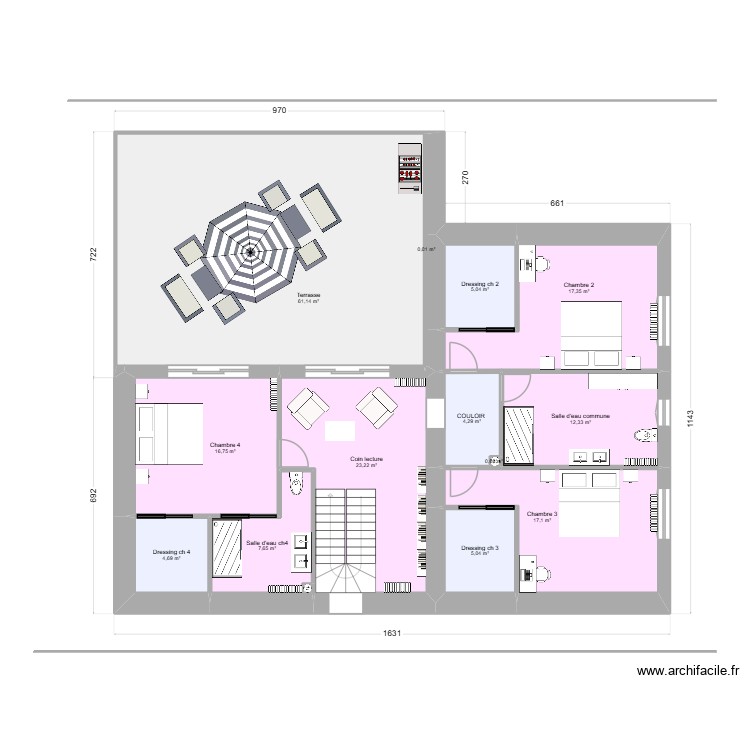 HAUT 2 COULEUR. Plan de 0 pièce et 0 m2