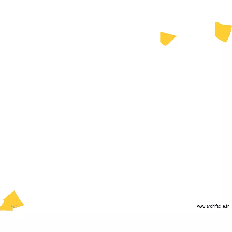 St.Laurent la Val&eacute;e Montque. Plan de 