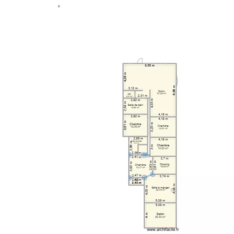 maison st germain. Plan de 