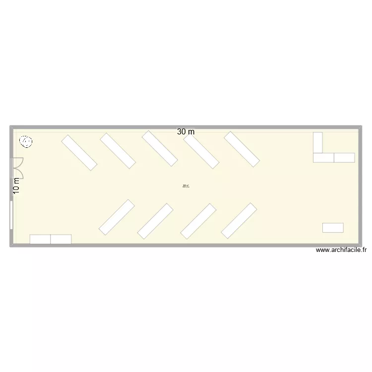 salle mariage. Plan de 1  et 300 m²