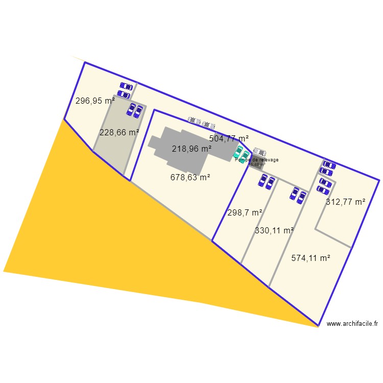 L'Houmeau - PA - HORS MAIONS . Plan de 10 pièces et 3459 m2