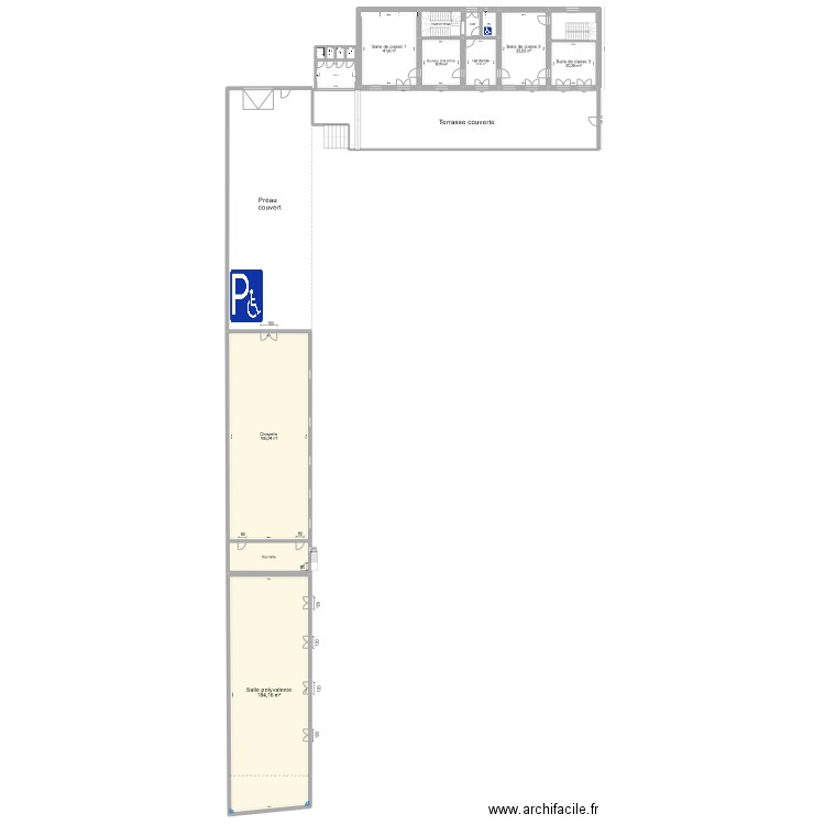 Timon david  - RDC timon david - AT9. Plan de 17 pièces et 549 m2