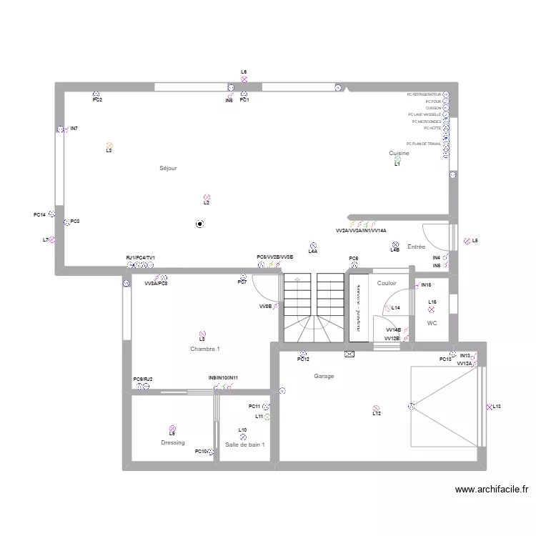FATAH JALAL. Plan de 
