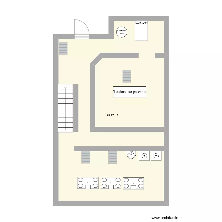 Belensol1. Plan de 1 pièce et 49 m² Belensol1. Plan de 1 pièce et 49 m²