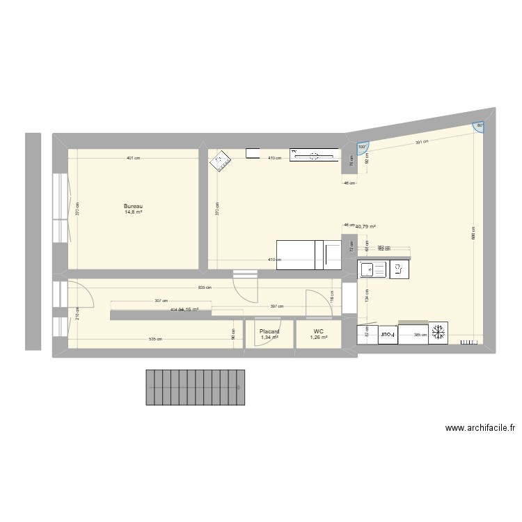 Maison. Plan de 0 pièce et 0 m2