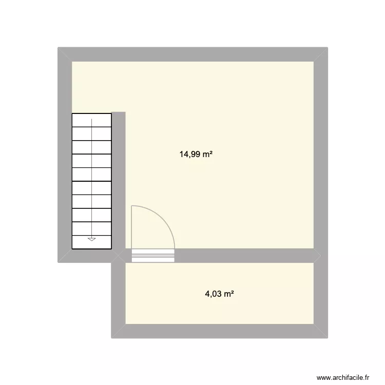 Plan cave Ath. Plan de 2 et 19 m² Plan cave Ath. Plan de 2 et 19 m²