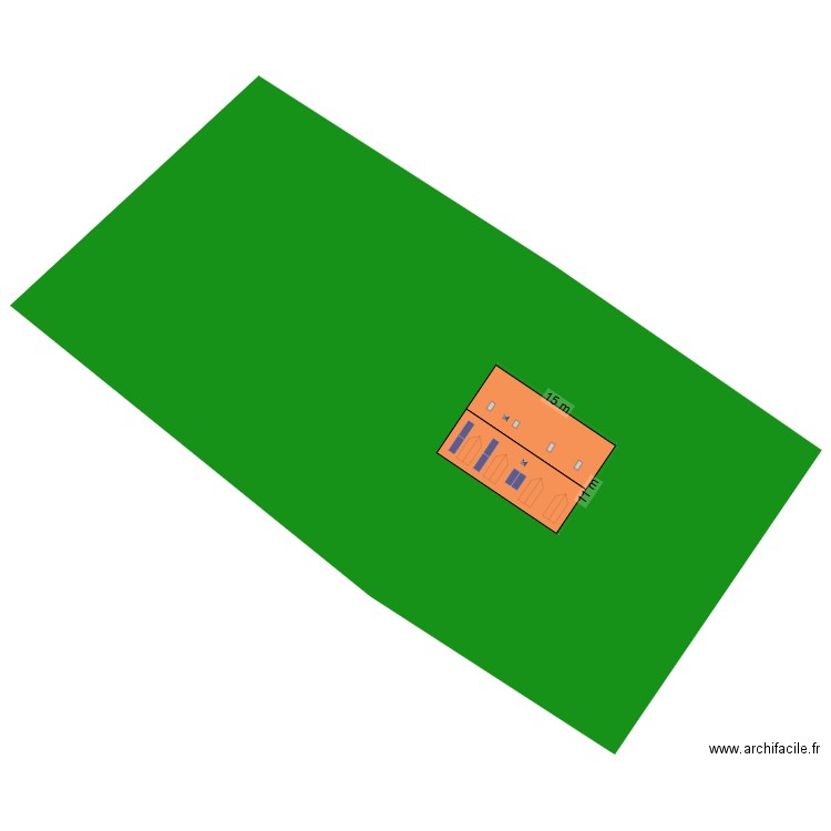 Baziege-525. Plan de 0 pièce et 0 m2