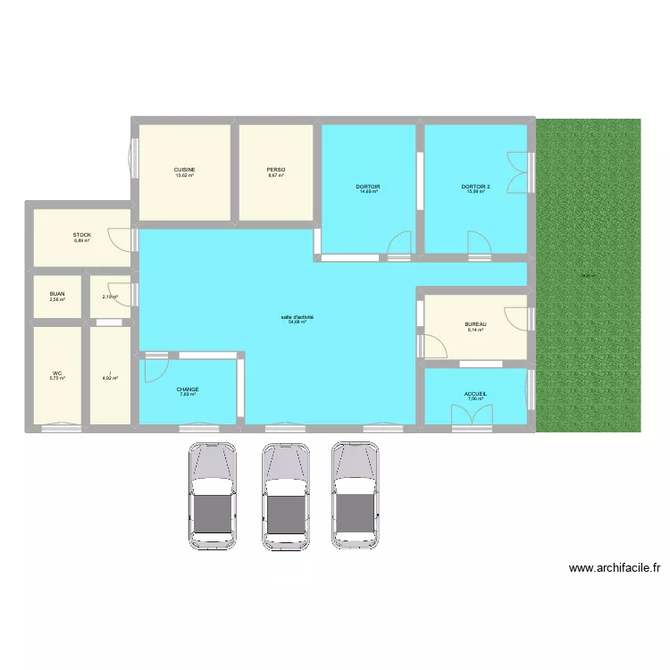 PLAN CASSANDRE L'ARDOISE. Plan de 