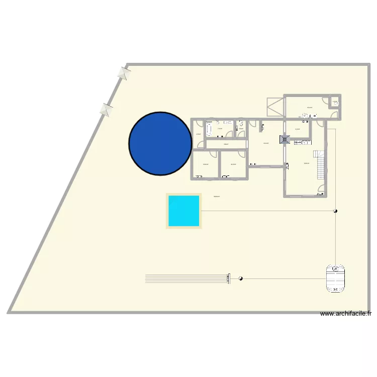 brassempouy 6. Plan de 12  et 1213 m²