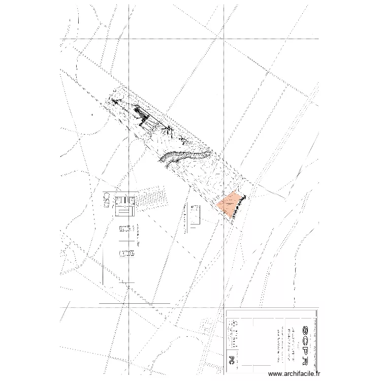PANIANDY SCPR. Plan de 