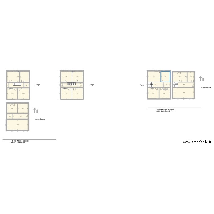 MAISON 21. Plan de 35 pièces et 359 m2