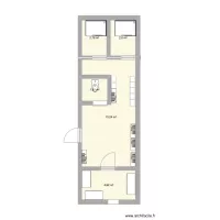 Plan du Bungalow 30m2