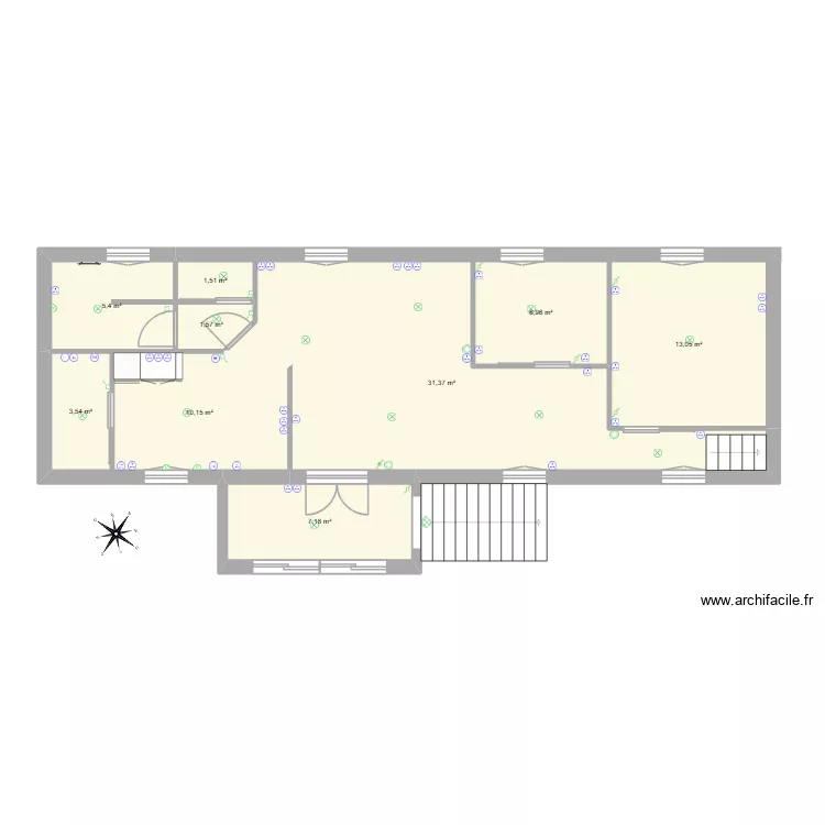 CUISINE EN L élec. Plan de 9 et 81 m² CUISINE EN L élec. Plan de 9 et 81 m²