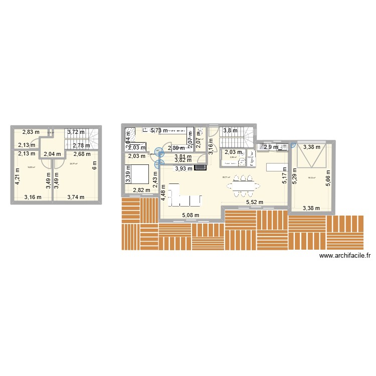 num&eacute;ro1. Plan de 0 pièce et 0 m2
