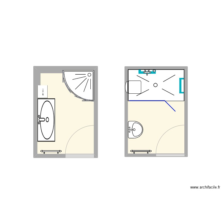 M WILD HOENHEIM. Plan de 2 pièces et 8 m2