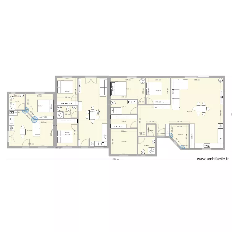 MAISON DARON 1. Plan de 