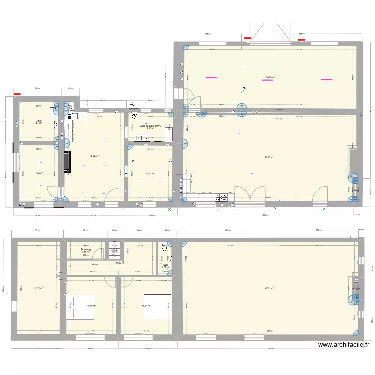  Maison Montmerrei 2. Plan de 