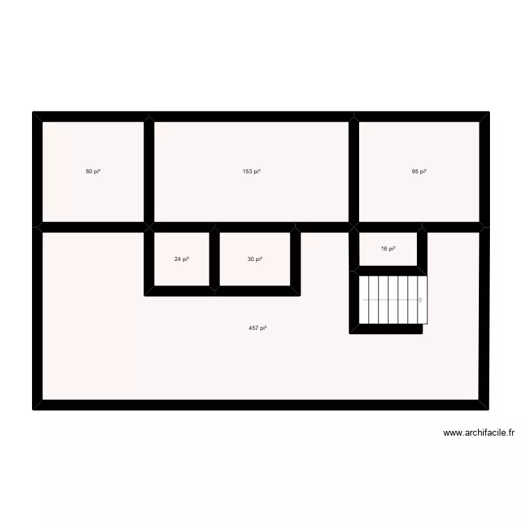 Plan1. Plan de 6  et 74 m²
