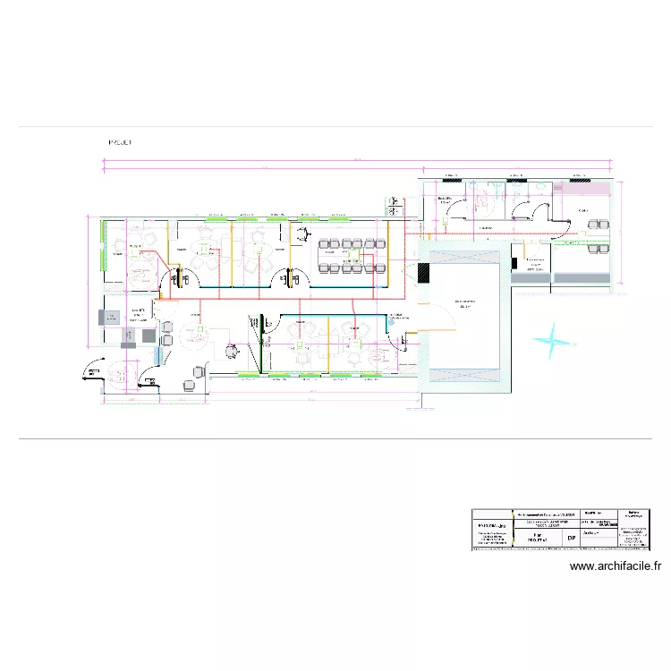 Caisse d'epargne Villerest  V2. Plan de 