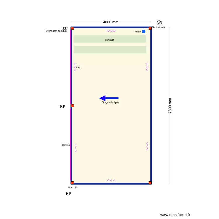 Rui Silva XL. Plan de 1 pièce et 30 m² Rui Silva XL. Plan de 1 pièce et 30 m²
