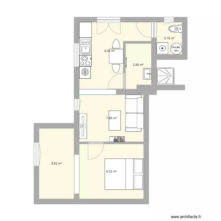 appart essai 6. Plan de 